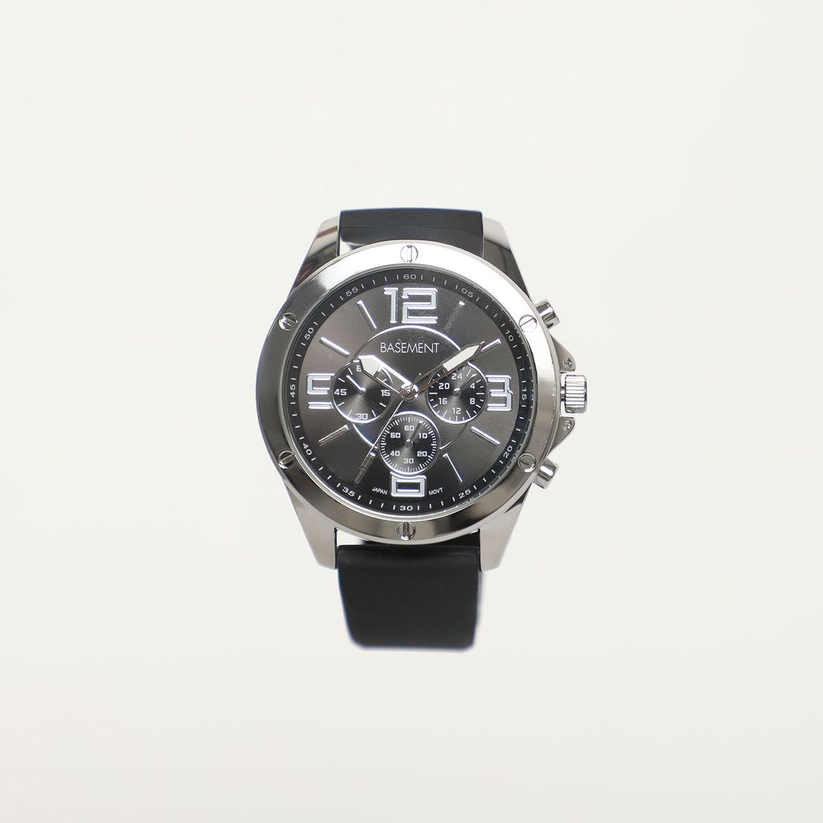 BASEMENT - Reloj Resina Negro Hombre Basement