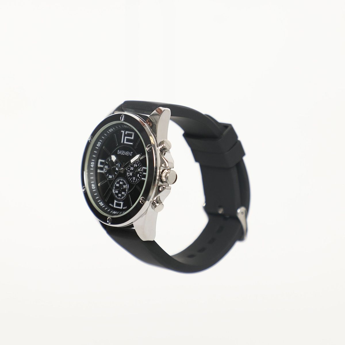 BASEMENT - Reloj Resina Negro Hombre Basement