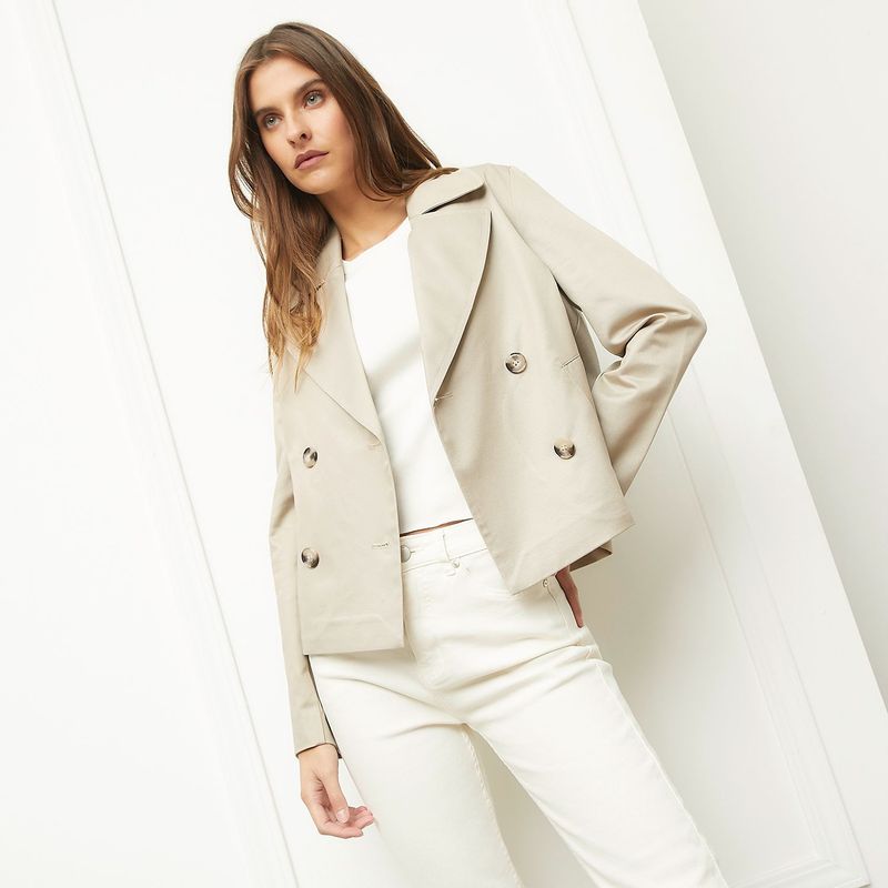 BASEMENT - Blazer Básico Mujer Basement