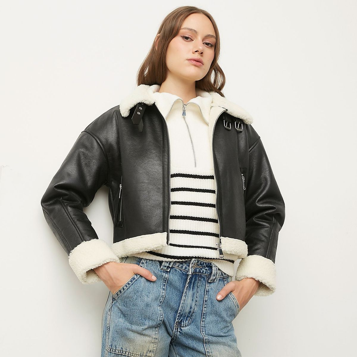 SYBILLA - Casaca Casual Mujer Sybilla