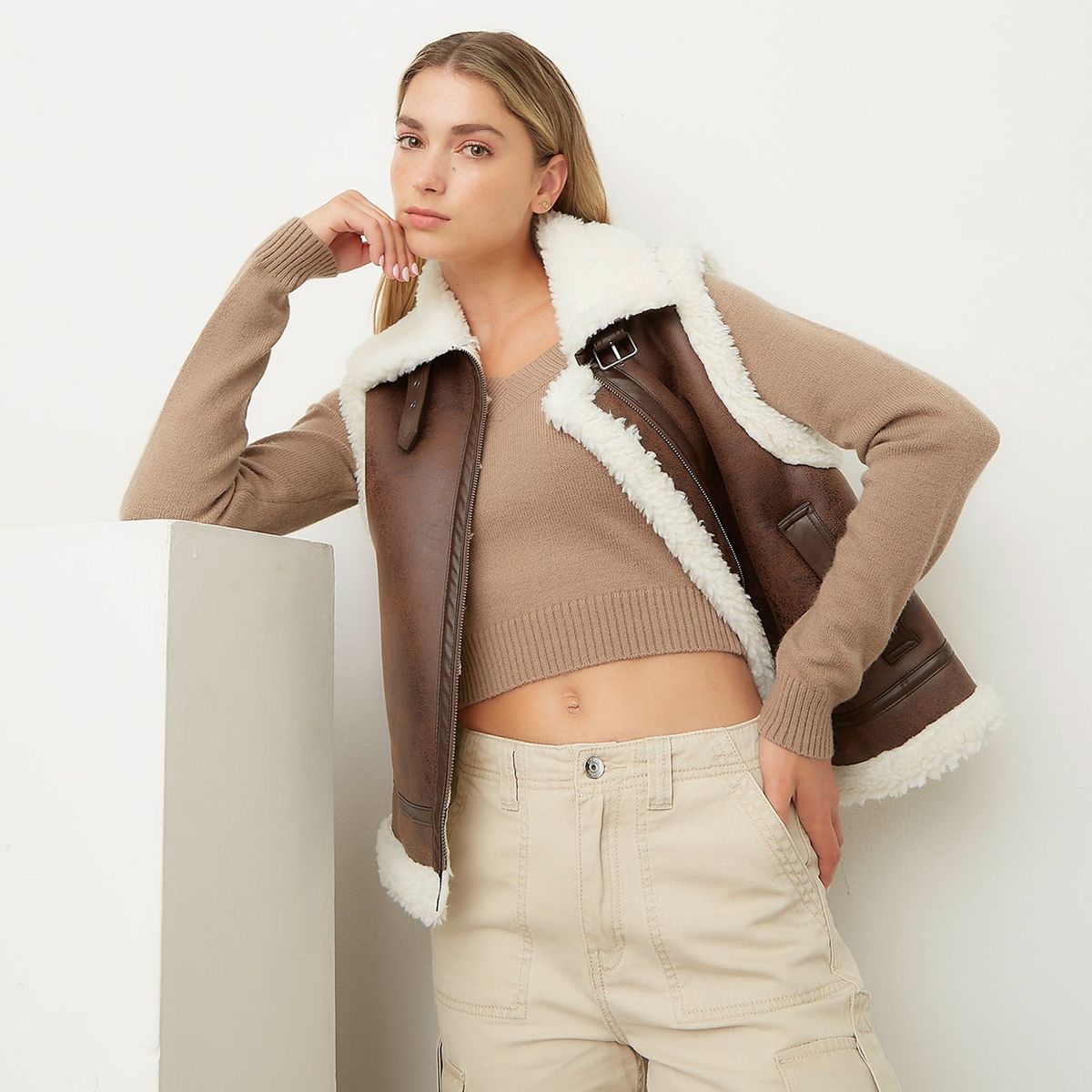 SYBILLA - Chaleco Casual Mujer Sybilla