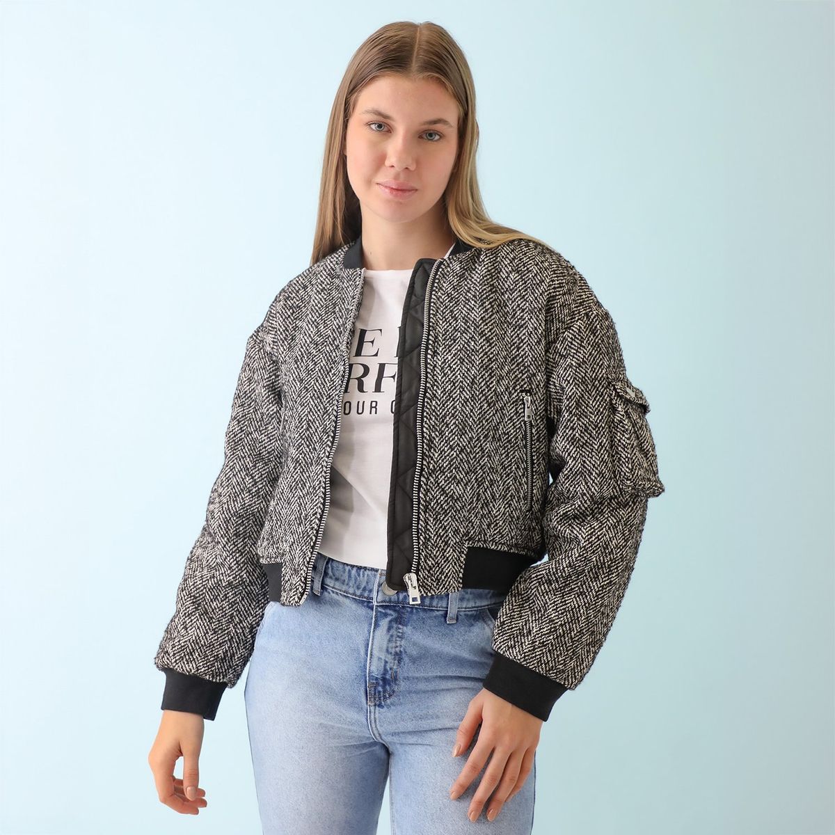 SYBILLA - Casaca Casual Mujer Sybilla