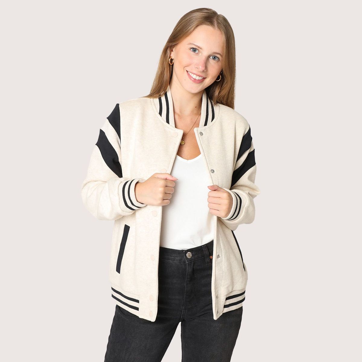 SYBILLA - Casaca Casual Algodón Mujer Sybilla