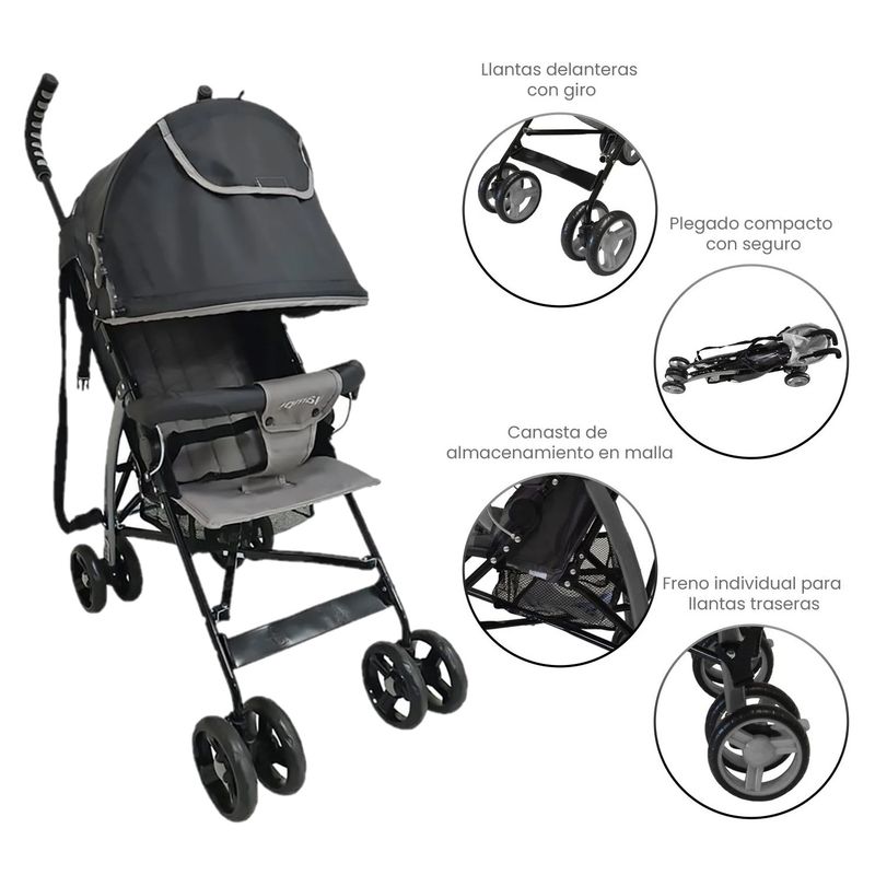 YAMP - Coche Bastón Bebé Lisboa Yamp