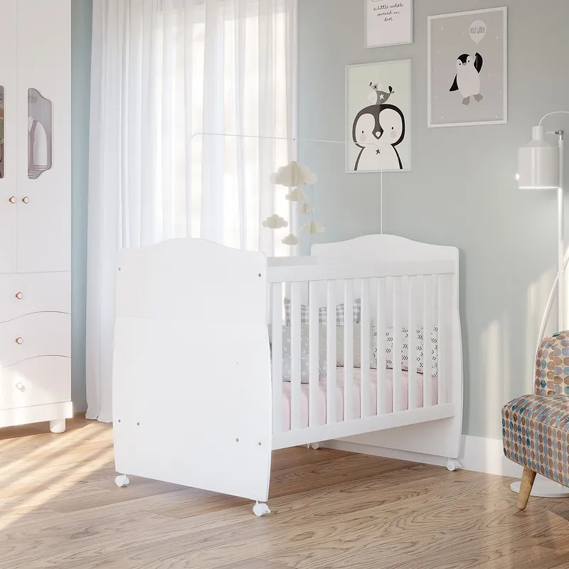 MICA KIDS - Cuna Convertible Confort Blanco