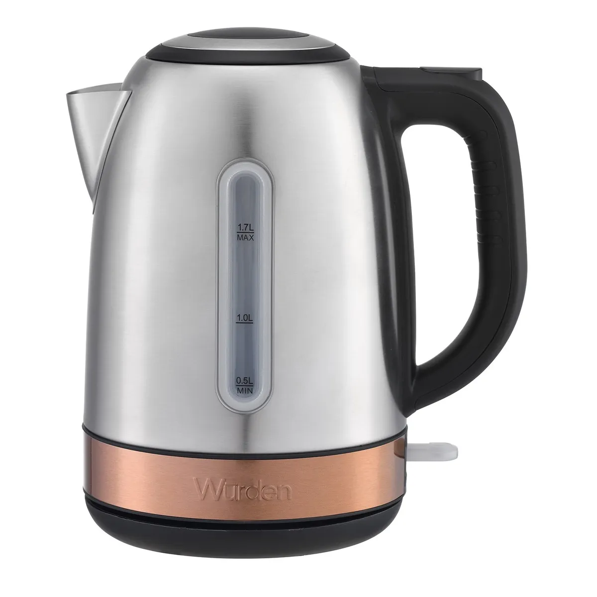 WURDEN - Hervidor Eléctrico Wurden Acero Inoxidable 1.7 Litros.