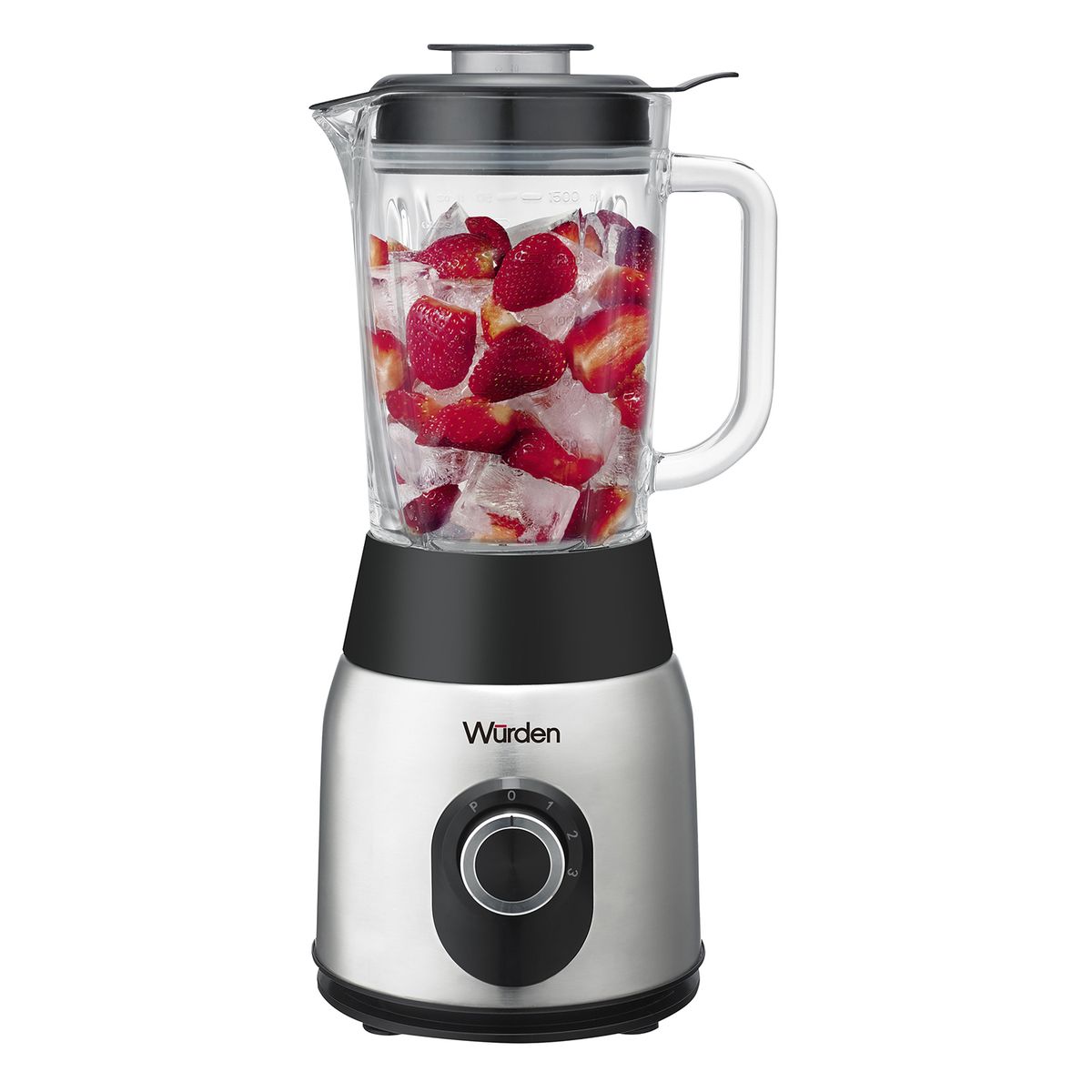 WURDEN - Licuadora Wurden WBL-TITAN Acero Inoxidable 1.5 Litros