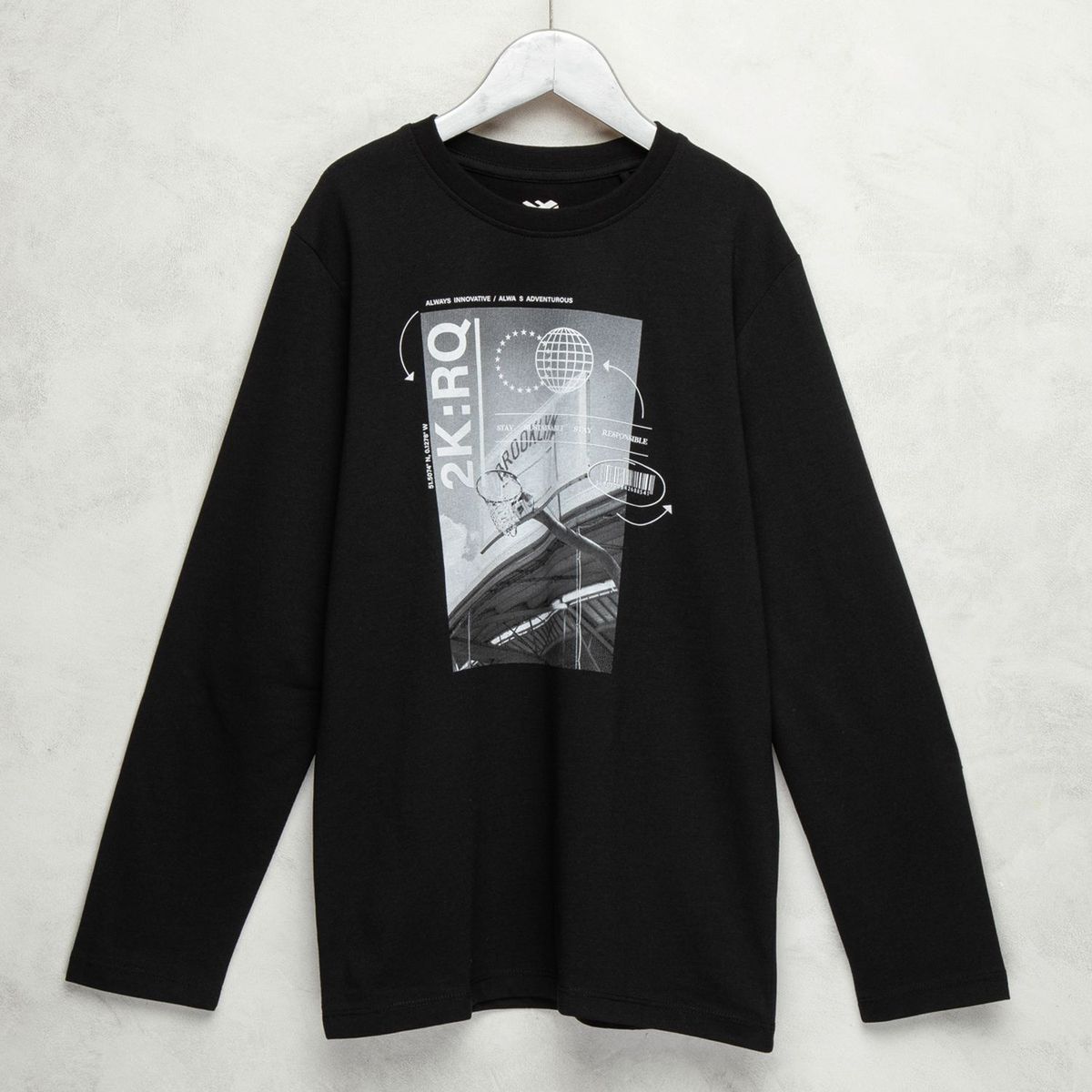 FEDERATION - Polo Niño Manga Larga Algodón Federation