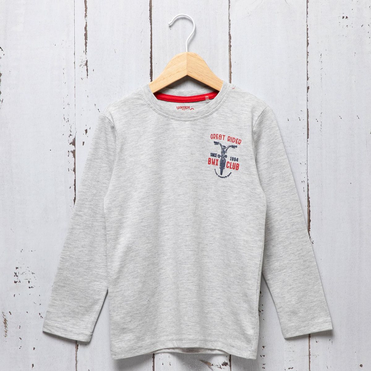 YAMP - Polo Niño Manga Larga Algodón Yamp