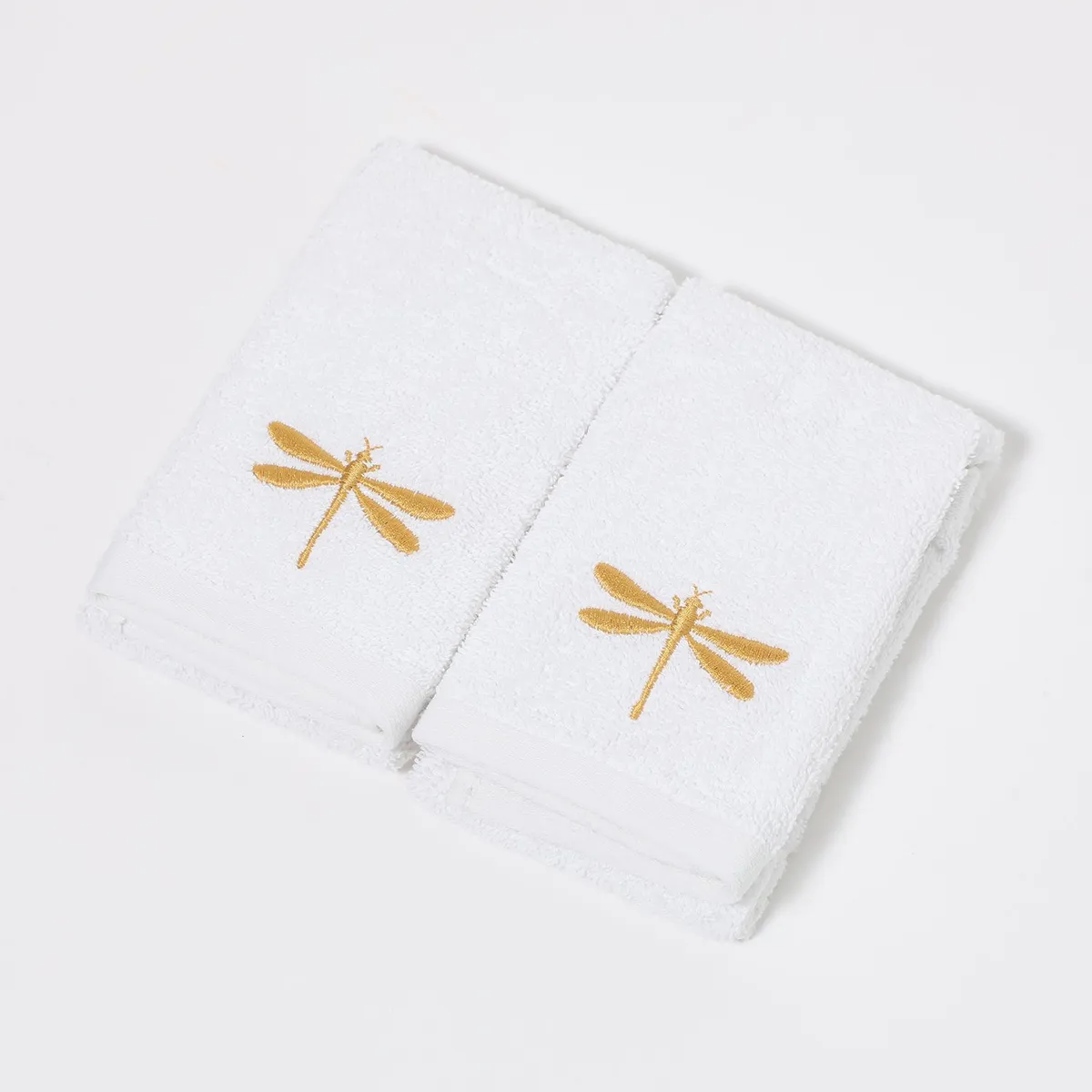 ROBERTA ALLEN - Set x2 Toallas de Mano Libélula 200gr