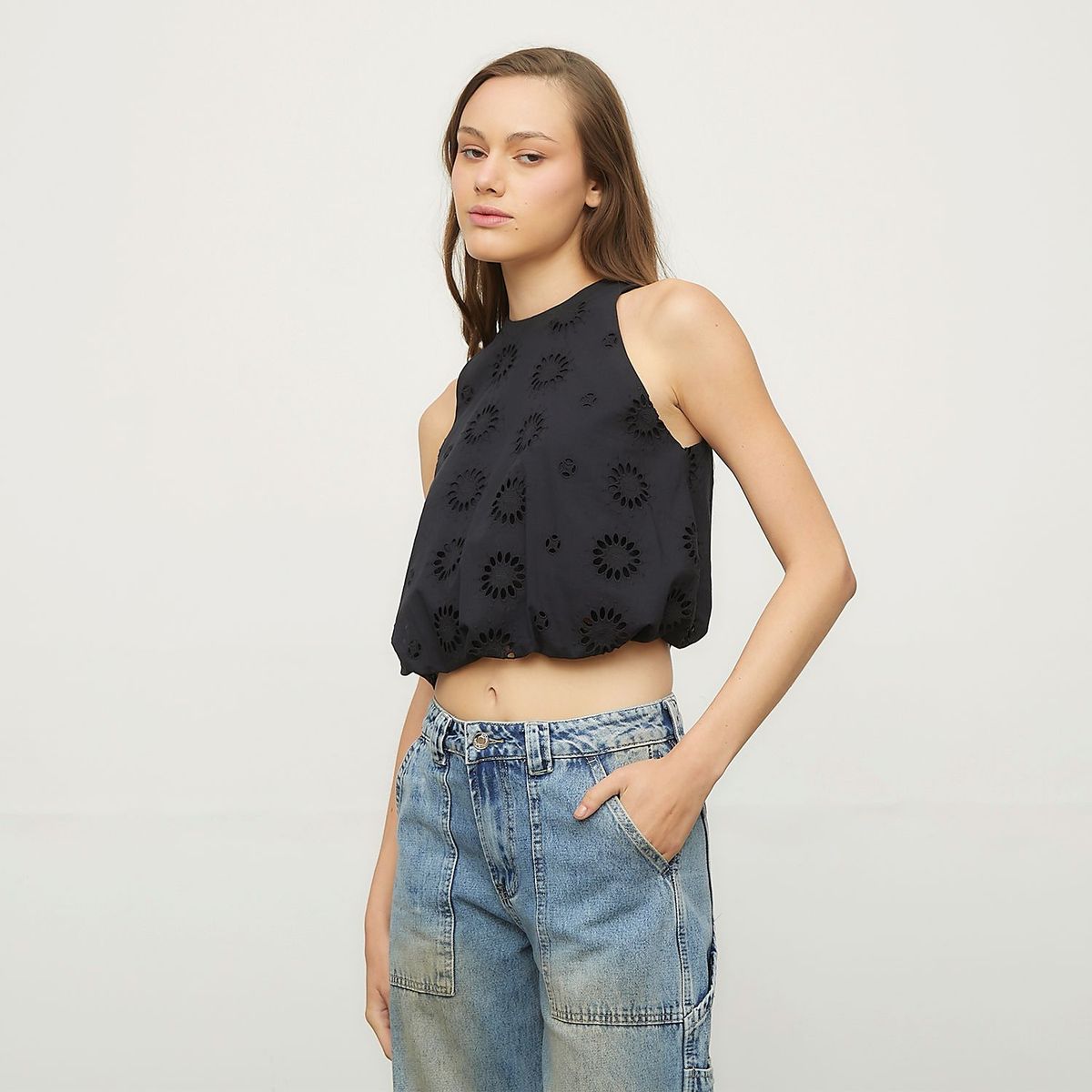 SYBILLA - Blusa 100% Algodón Mujer Sybilla