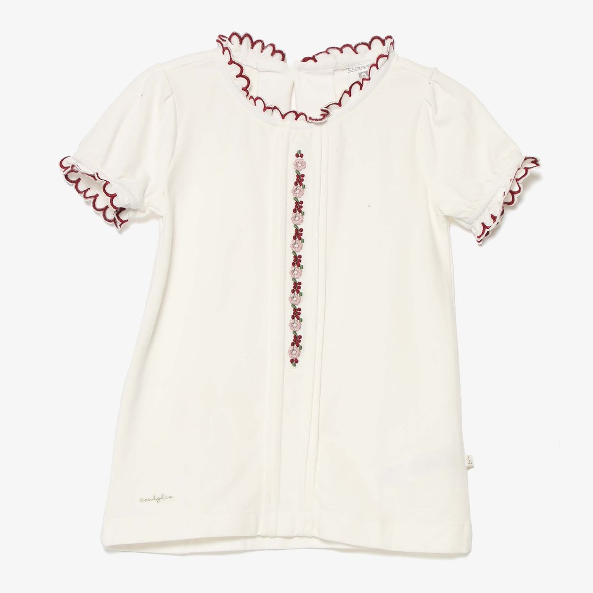 CONIGLIO - Polo Niña Manga Corta Algodón Coniglio