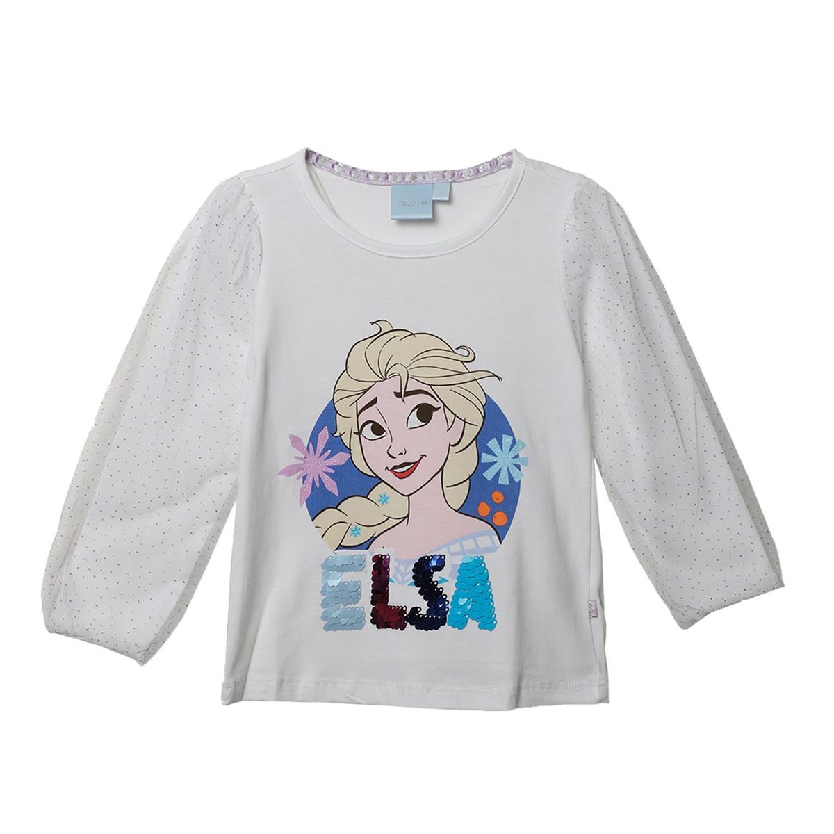 FROZEN - Polo Niña Manga Larga Algodón Frozen