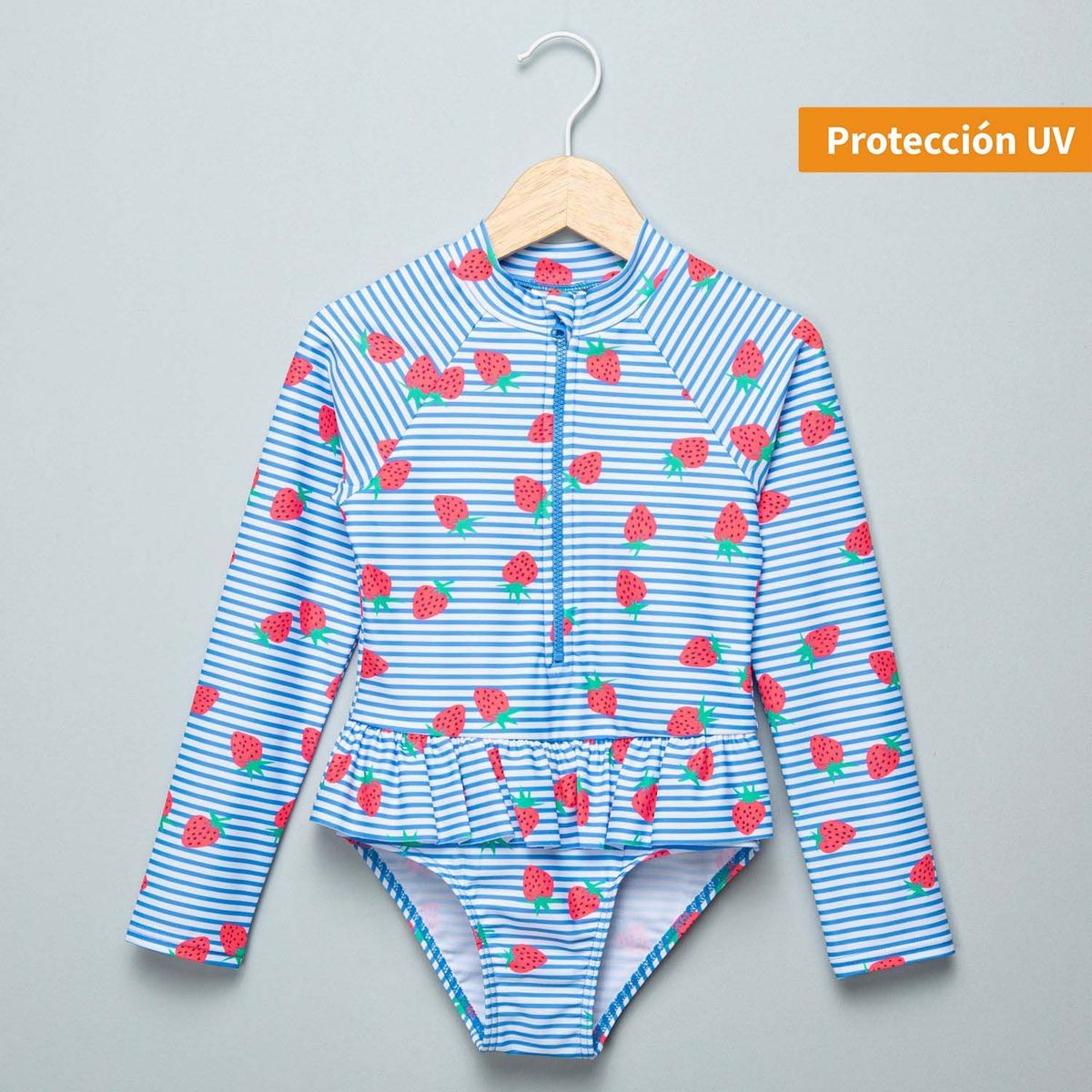 YAMP - Traje De Baño Niña Manga Larga Yamp