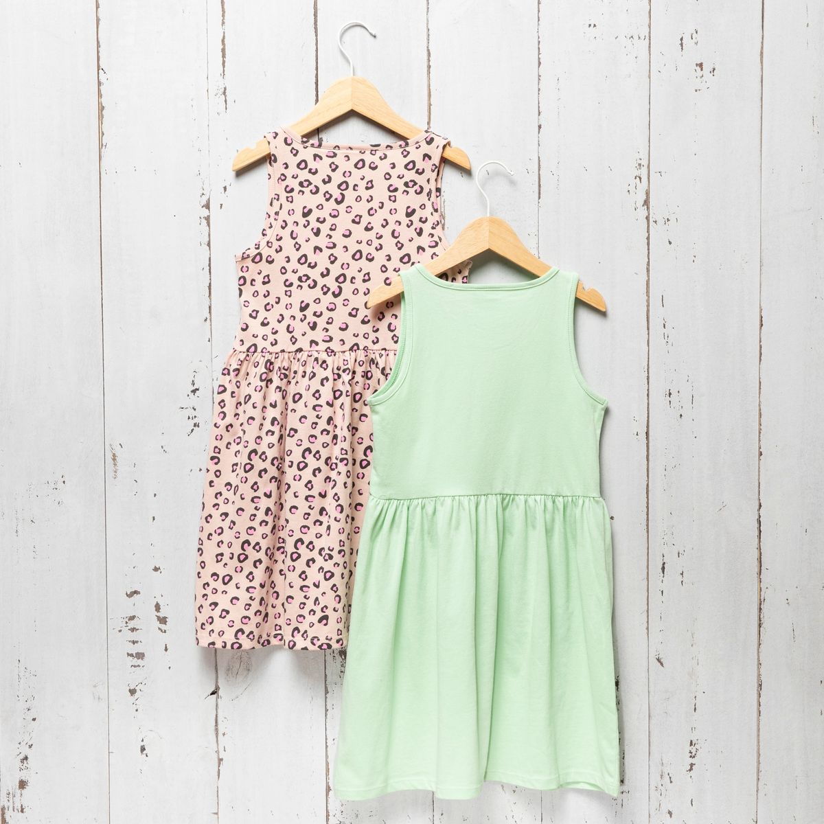 YAMP - Vestido Niña Pack X2 Algodón Yamp