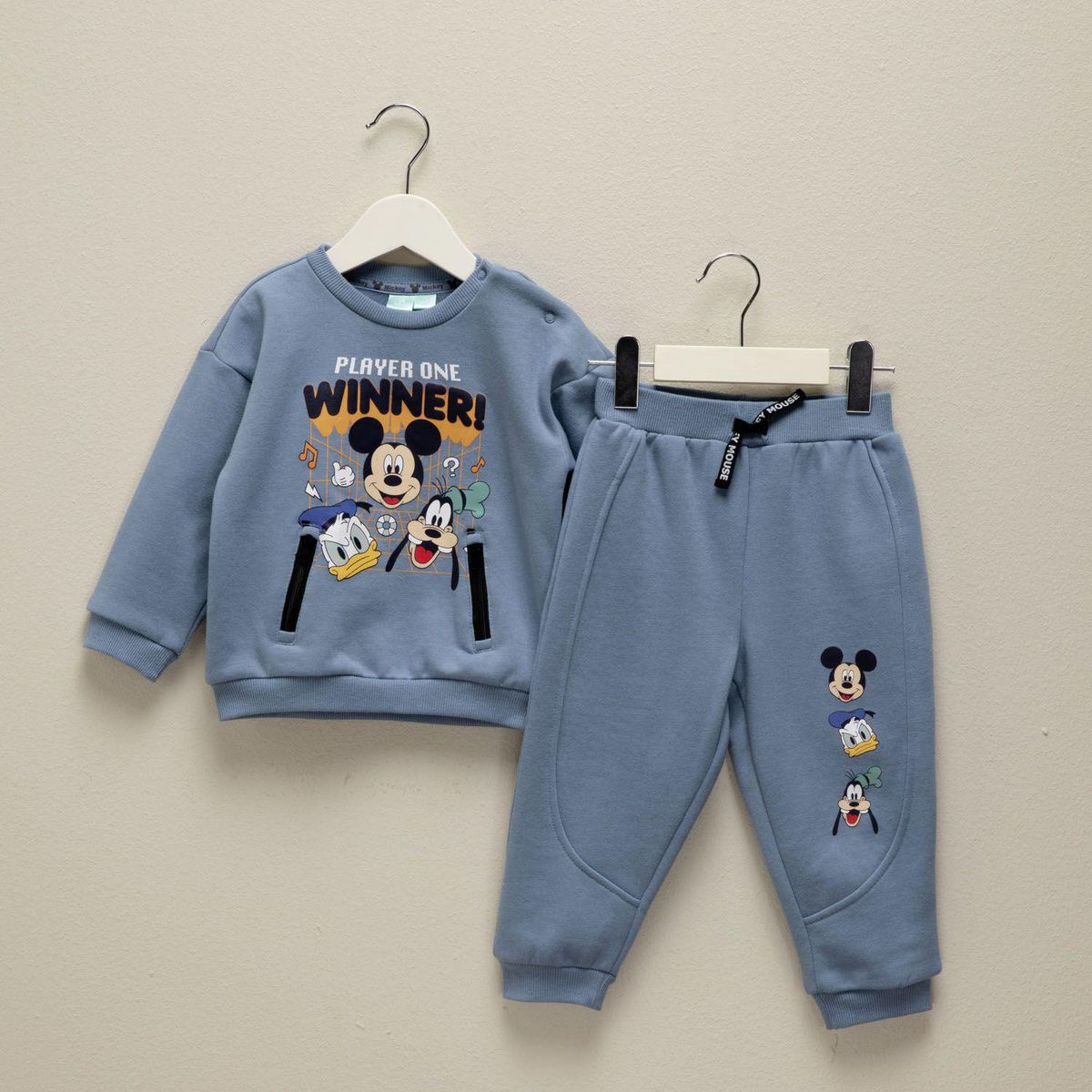 STD CHARACTERS - Conjunto Bebé Niño Algodón Mickey Disney