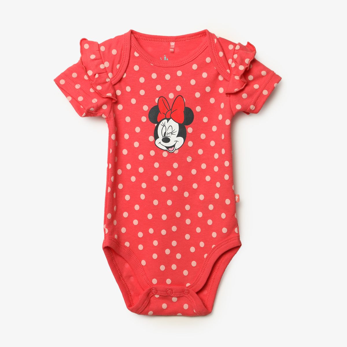 MINNIE - Body Bebé Niña Manga Corta Algodón Minnie