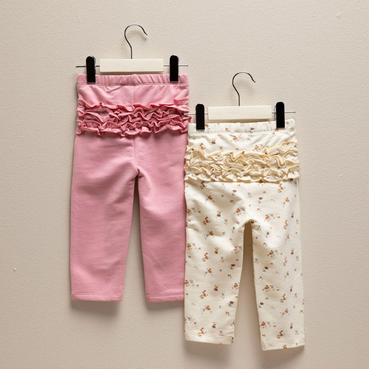 YAMP - Pantalón Bebé Niña Pack X2 Algodón Yamp