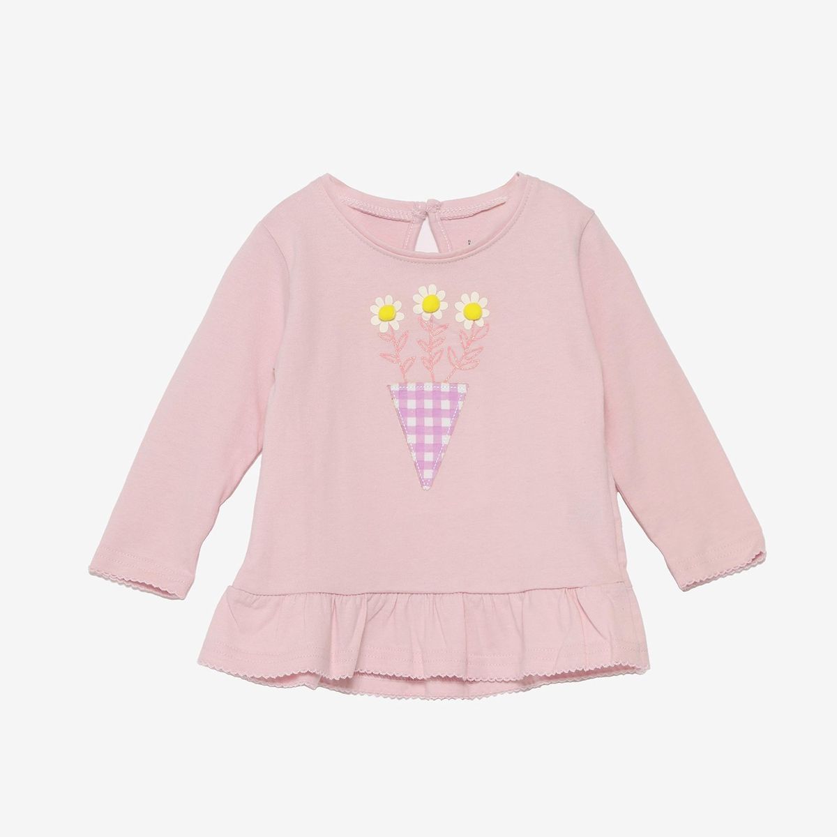 YAMP - Polo Bebé Niña Pack X2 Manga Larga Algodón Yamp