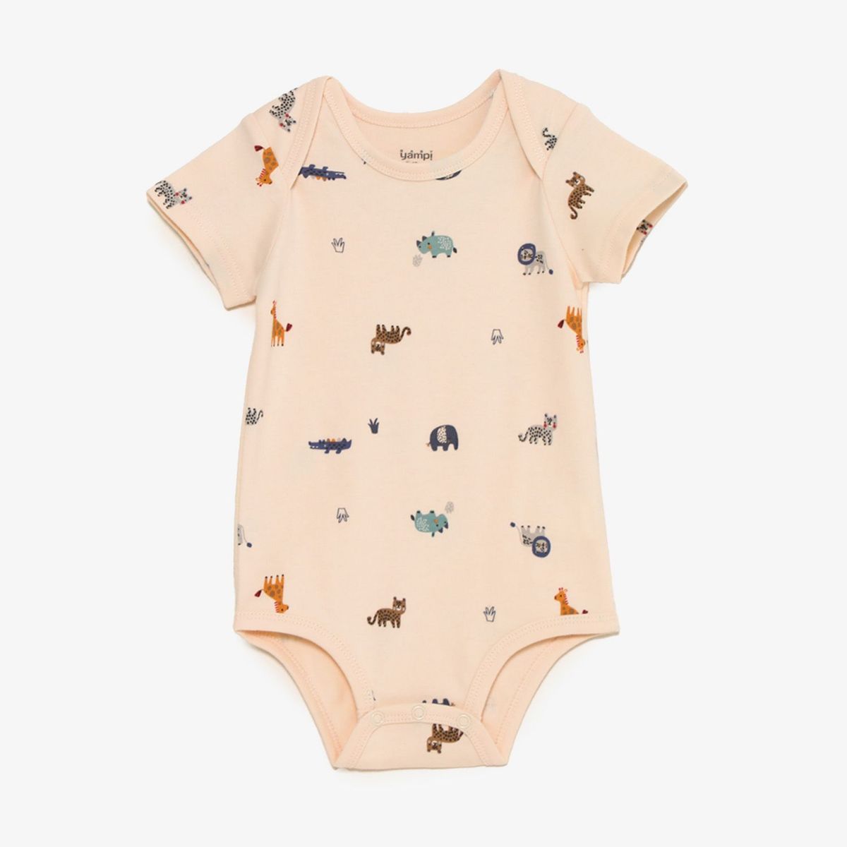 YAMP - Body Pack X5 Bebe Niño Manga Corta Algodon Yamp