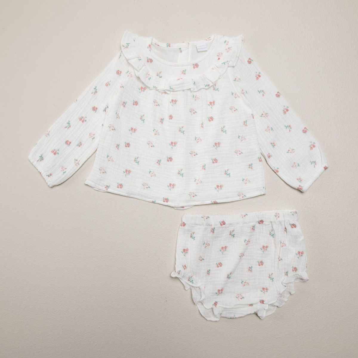 YAMP - Conjunto Bebé Niña 2 Piezas Algodón Yamp