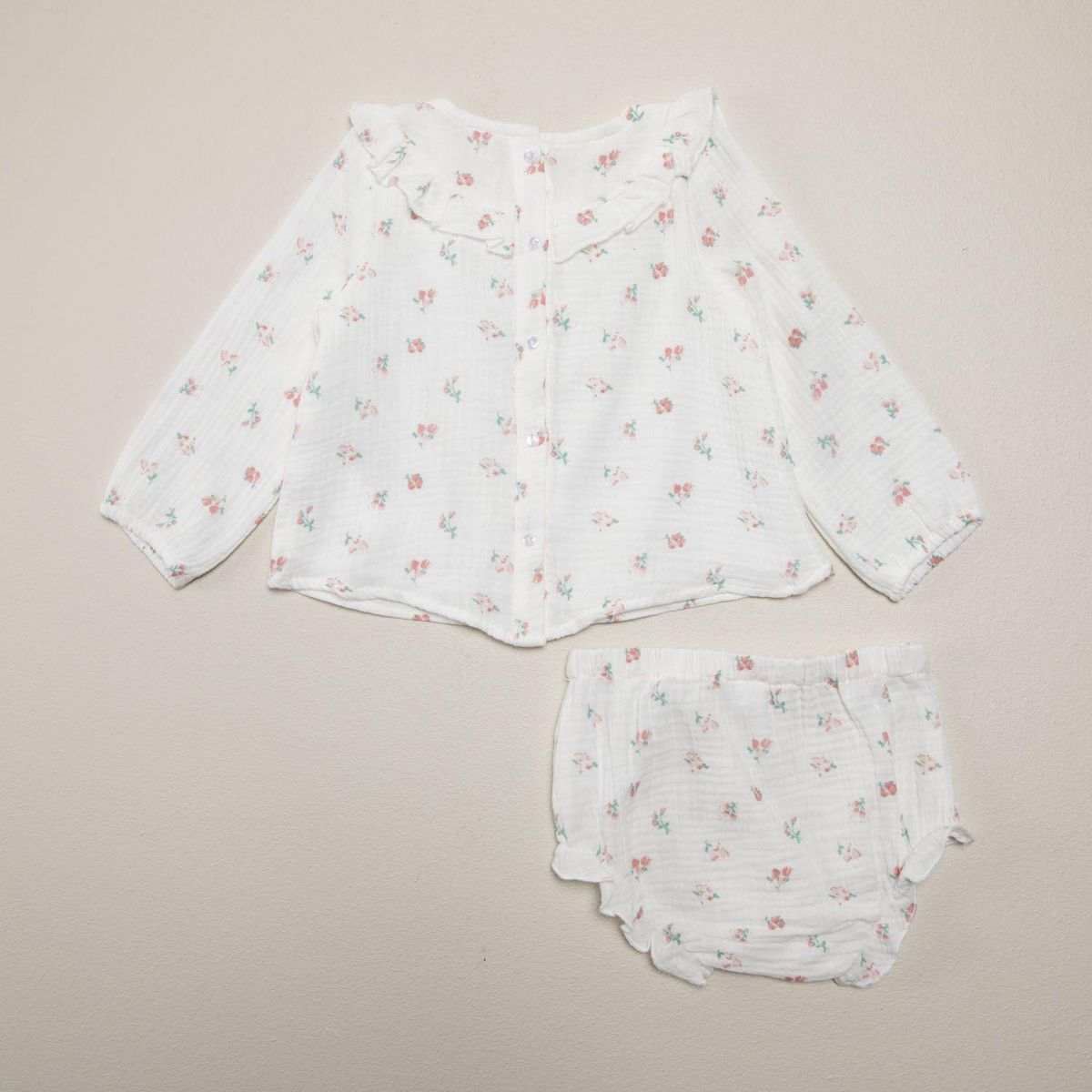 YAMP - Conjunto Bebé Niña 2 Piezas Algodón Yamp