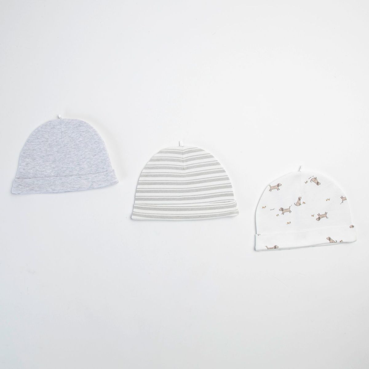 YAMP - Gorro Bebé Niño Pack X3 Algodón Yamp