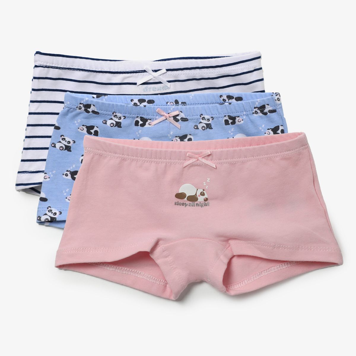 YAMP - Pack de 3 Calzones Algodón Estampados Yamp Niña