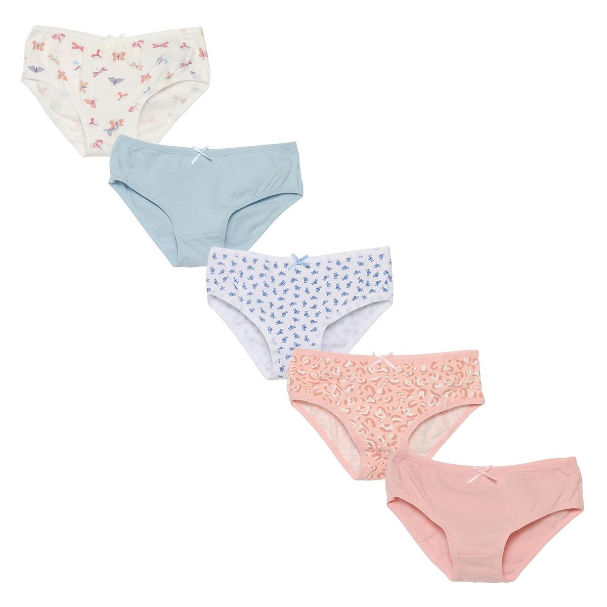YAMP - Pack de 5 Calzones Algodón Estampados Yamp Niña
