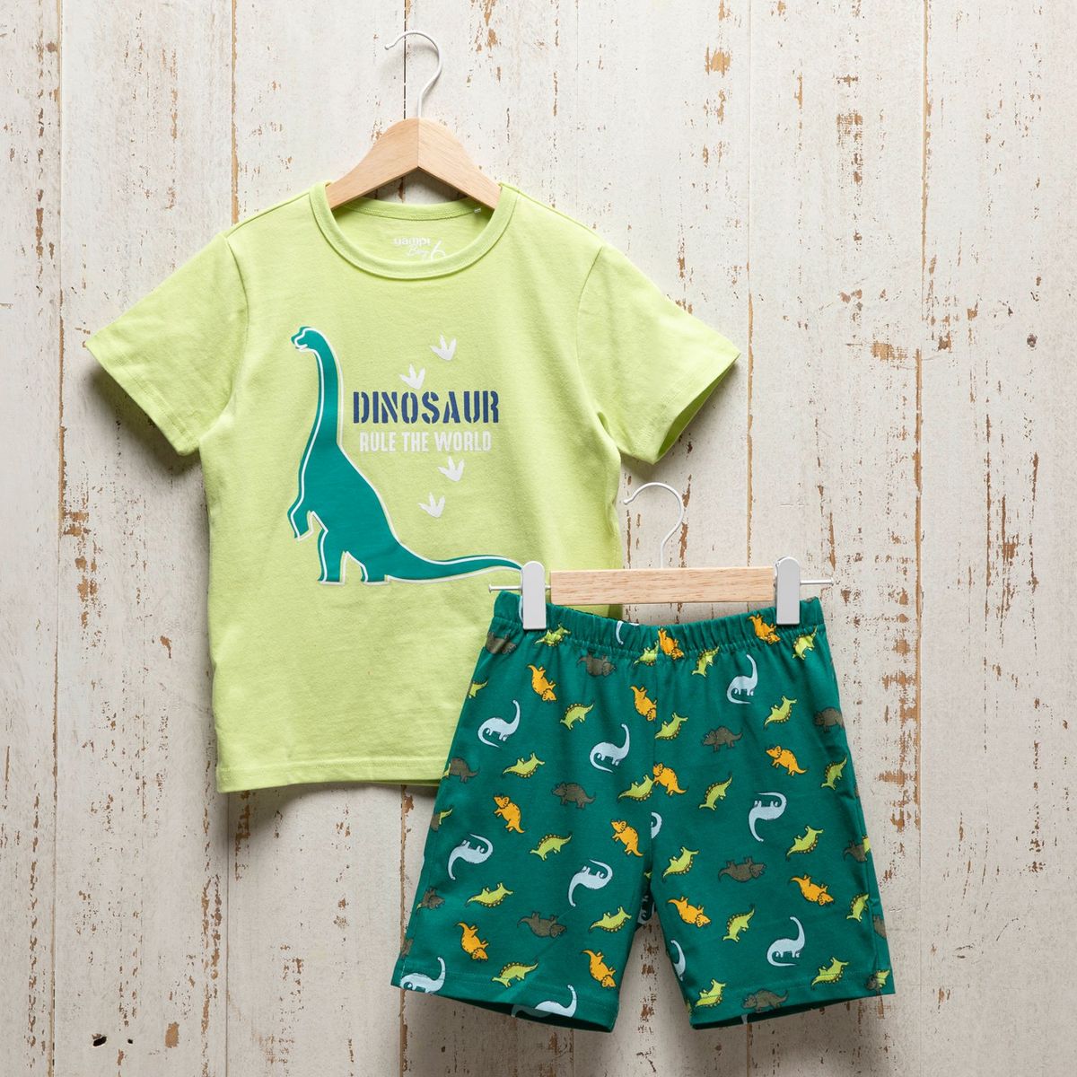 YAMP - Pijama Niño Manga Corta Algodón Yamp