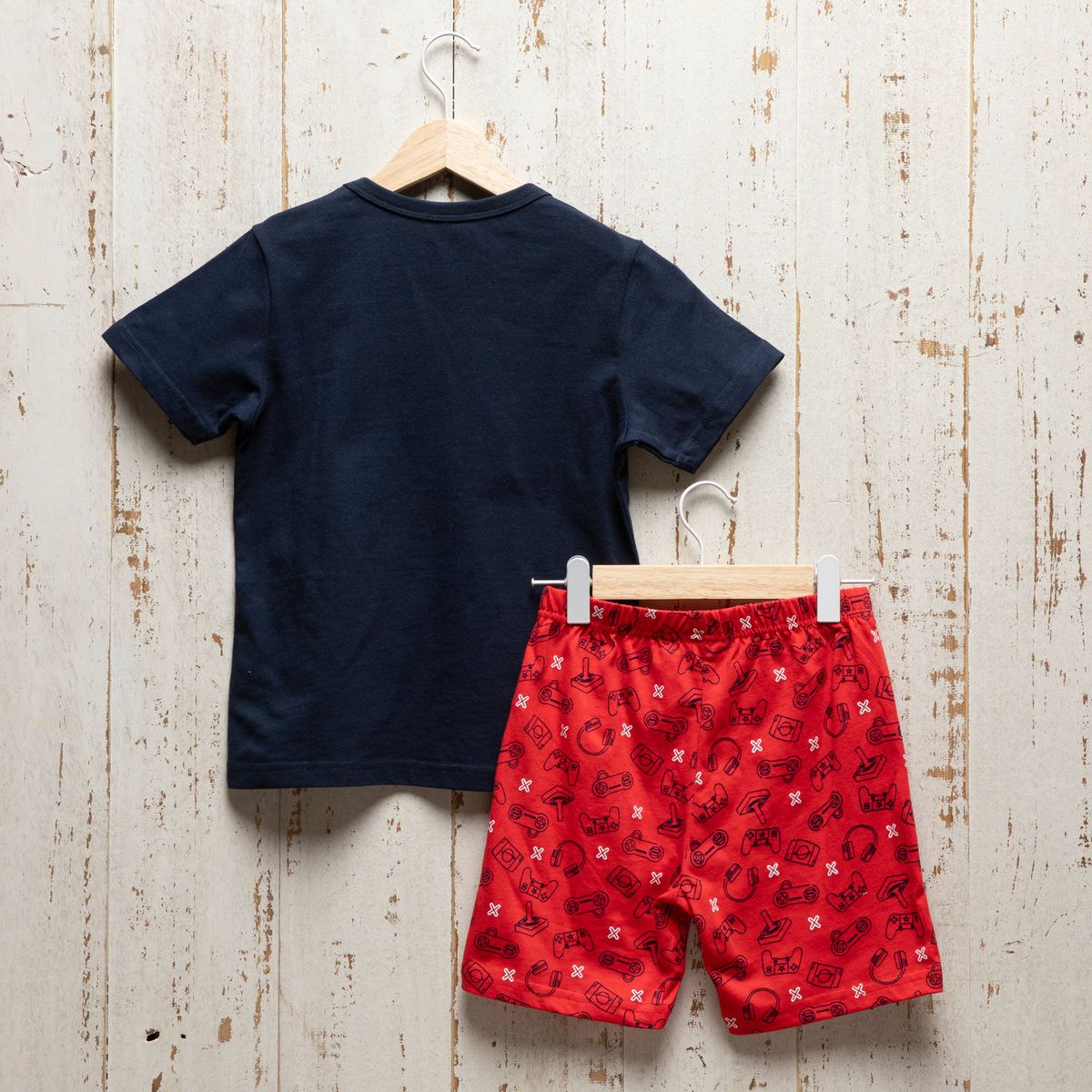 YAMP - Pijama Niño Manga Corta Algodón Yamp