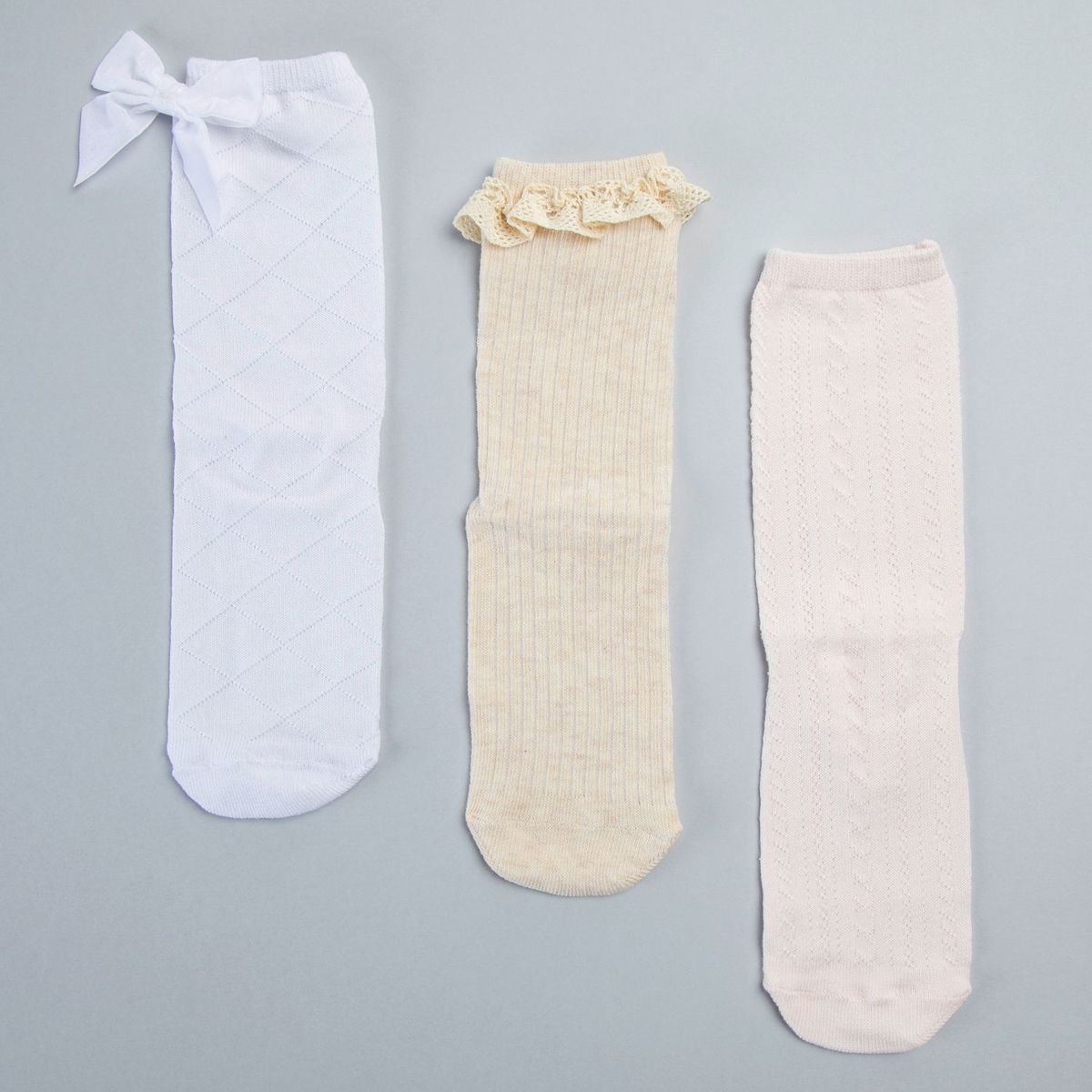 YAMP - Medias Niña Pack De 3 Pares Algodón Yamp