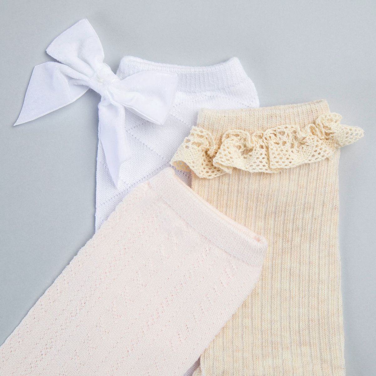 YAMP - Medias Niña Pack De 3 Pares Algodón Yamp