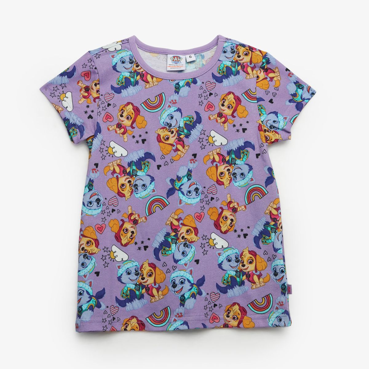 PAW PATROL - Pijama Niña Manga Corta Algodón Paw Patrol