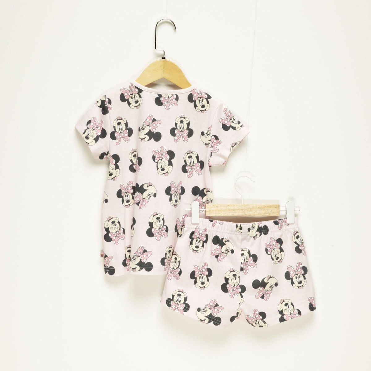 MINNIE - Pijama Niña Manga Corta Algodón Minnie