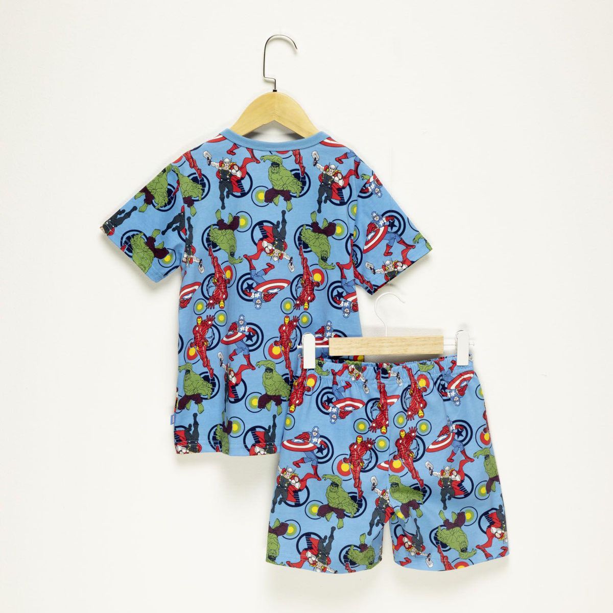 AVENGERS - Pijama Niño Manga Corta Algodón Avengers