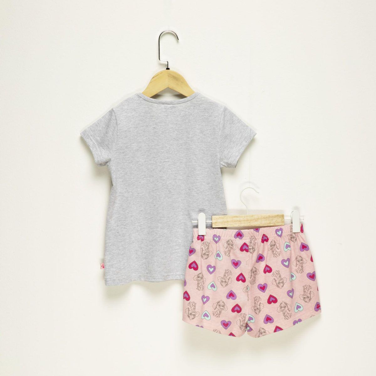 PAW PATROL - Pijama Niña Manga Corta Algodón Paw Patrol