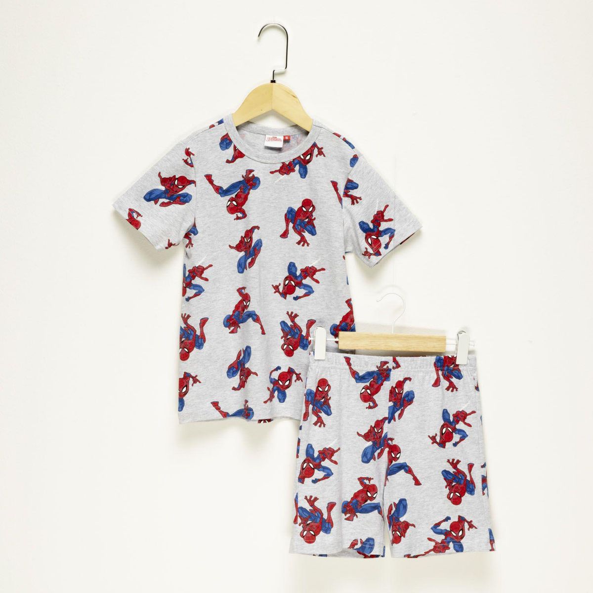 SPIDERMAN - Pijama Niño Manga Corta Algodón Spider-man