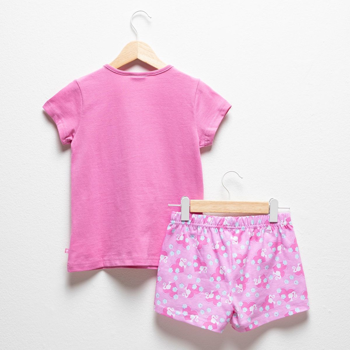 BARBIE - Pijama Niña Manga Corta Algodón Barbie