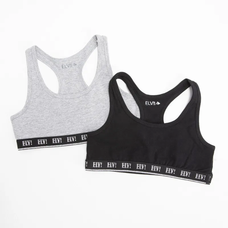 ELEVEN - Sostenes Niña Pack X2 Algodón Eleven