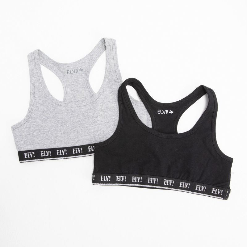 ELEVEN - Sostenes Niña Pack X2 Algodón Eleven