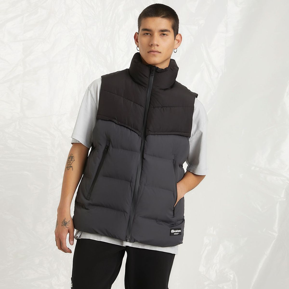 ECKO - Chaleco Casual Hombre Ecko