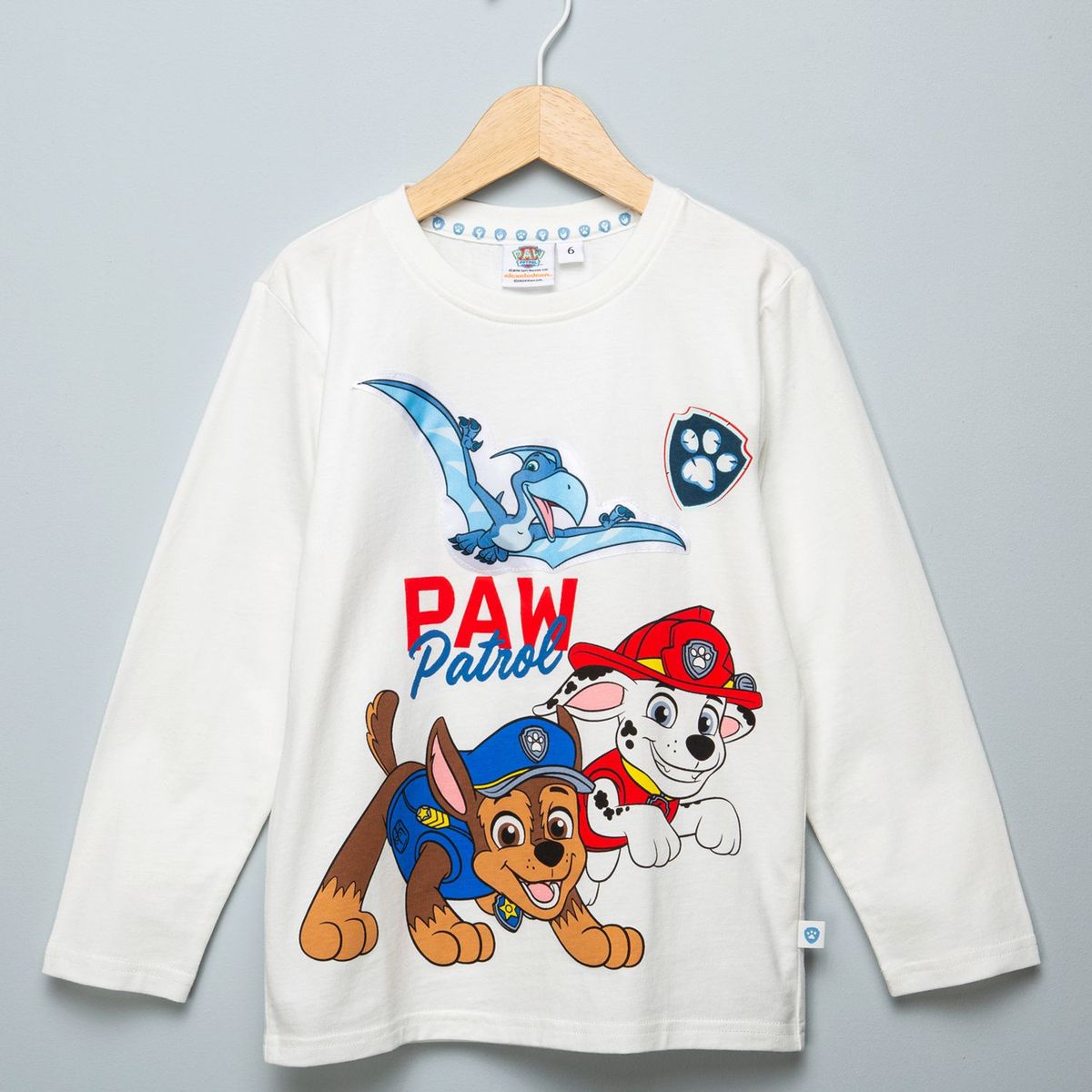 PAW PATROL - Polo Niño Manga Larga Algodón Paw Patrol