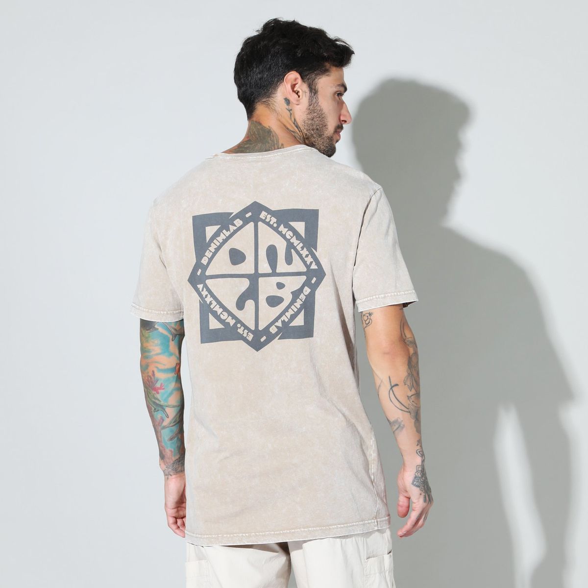 DENIMLAB - Polo Denimlab 100% Algodón Manga Corta