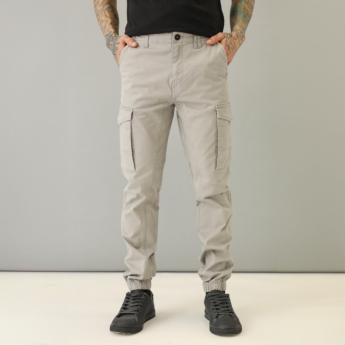 MOSSIMO - Pantalón Mossimo Algodón Casual Bolsillos Cierre