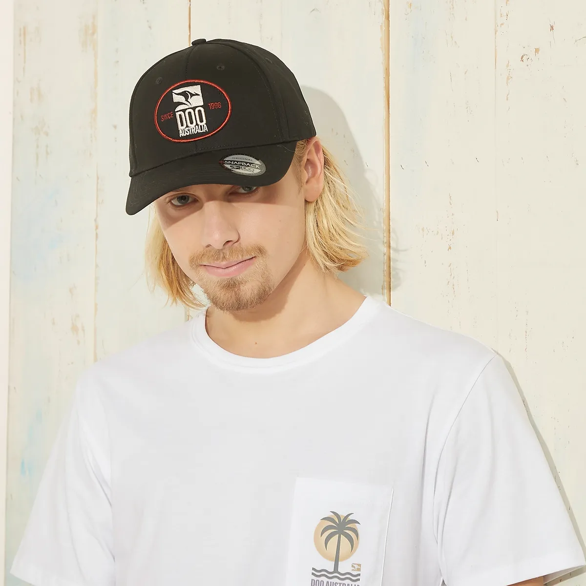 DOO AUSTRALIA - Gorro 100% Algodón Hombre Doo Australia