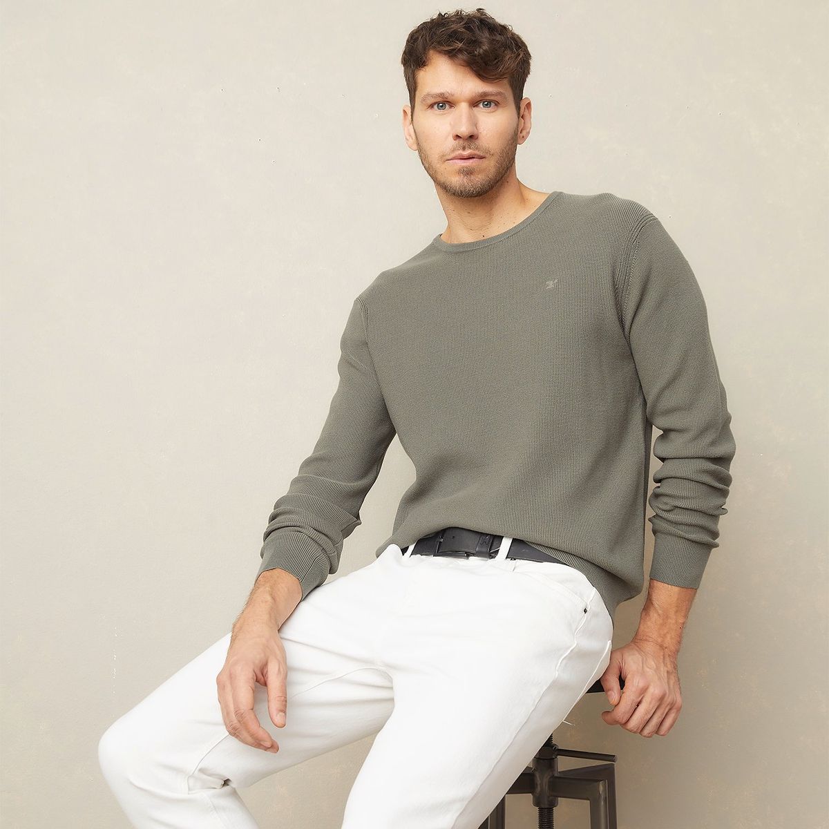 WOLF&HANK - Chompa 100% Algodón Hombre Wolf&hank