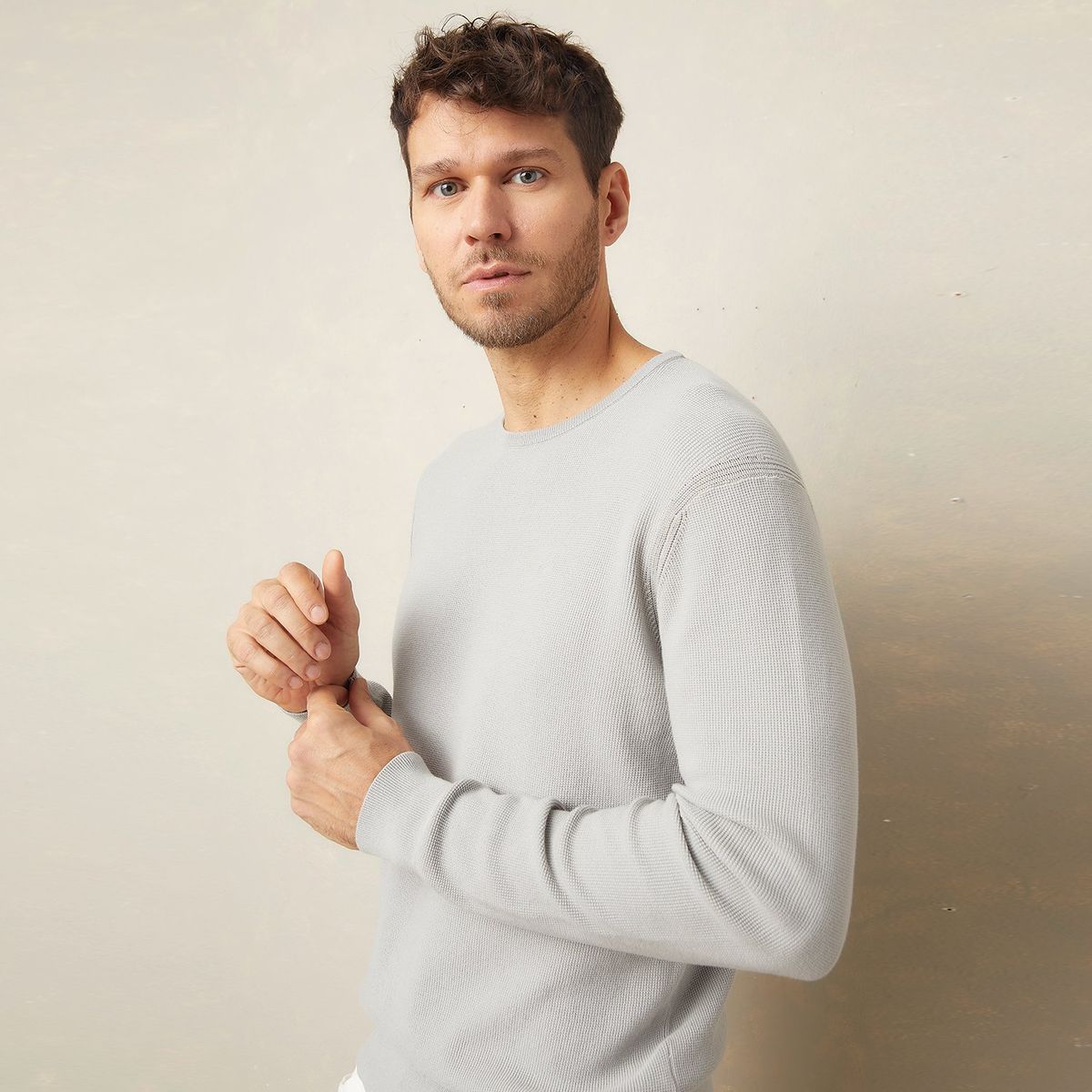 WOLF&HANK - Chompa 100% Algodón Hombre Wolf&hank