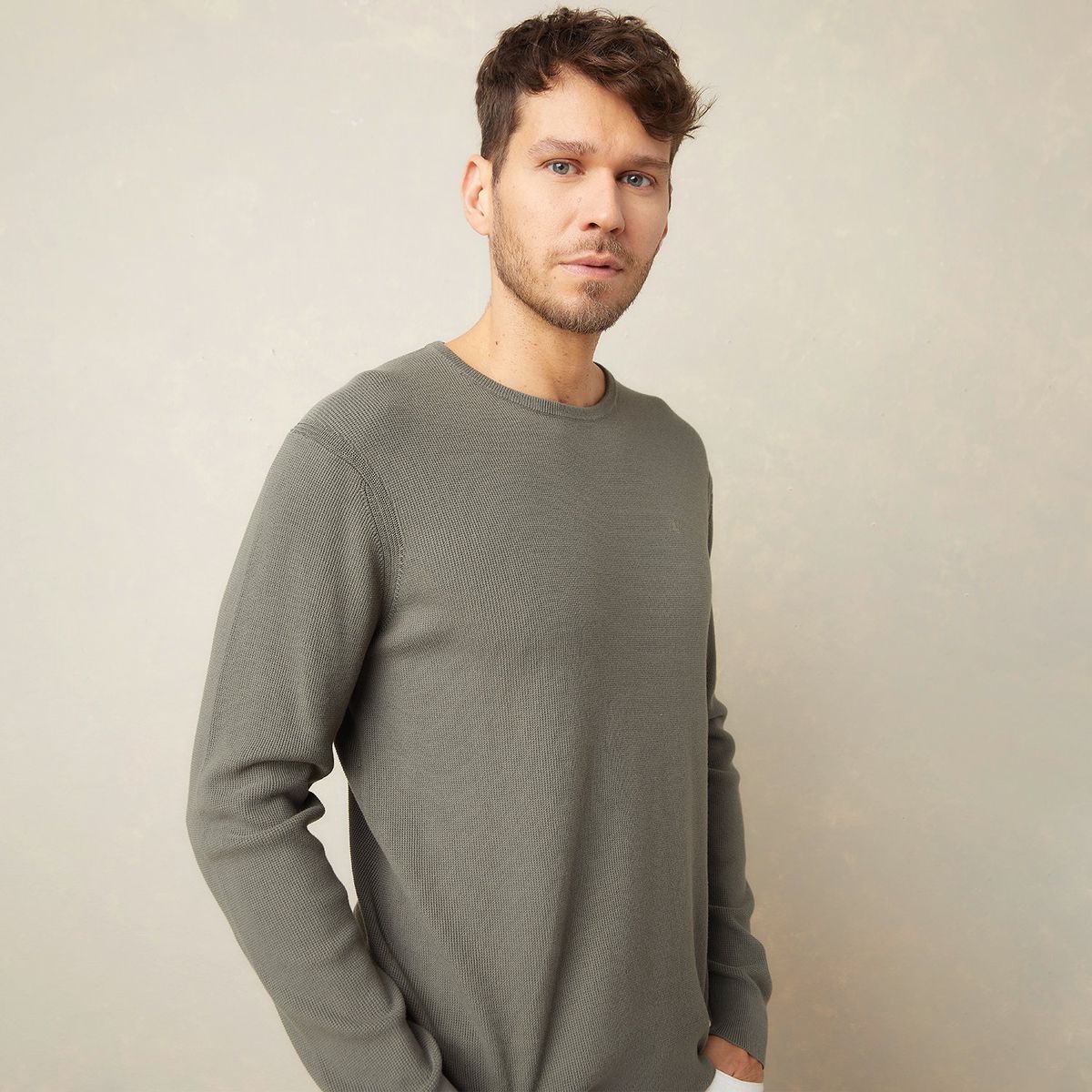 WOLF&HANK - Chompa 100% Algodón Hombre Wolf&hank