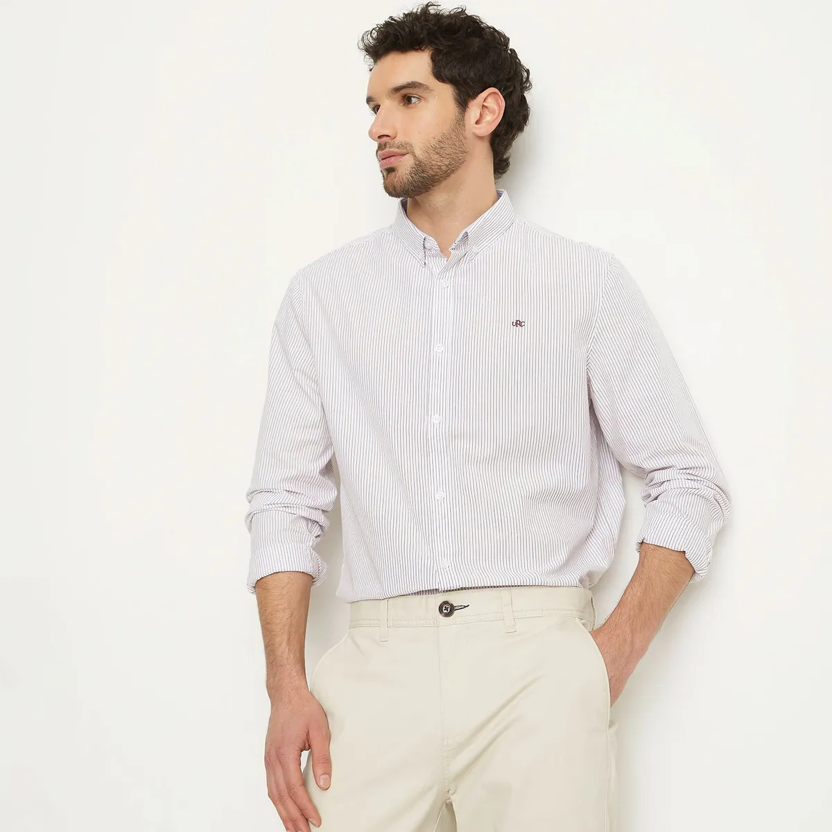 UNIVERSITY CLUB - Camisa 100% Algodón Hombre University Club